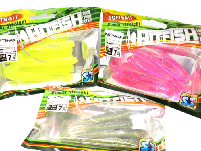 Hitfish Puffyshad 7.6CM (3 inch), culoare R16 (7buc/plic) - imagine 4