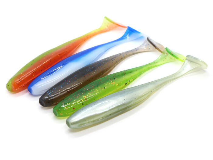 Hitfish Puffyshad 10.1CM (4 inch), culoare R137 (5buc/plic) - imagine 5