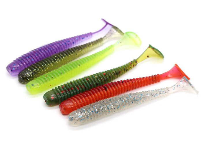 Hitfish Tukashine 6.3CM (2.5 inch), culoare R115 (10buc/plic) - imagine 9