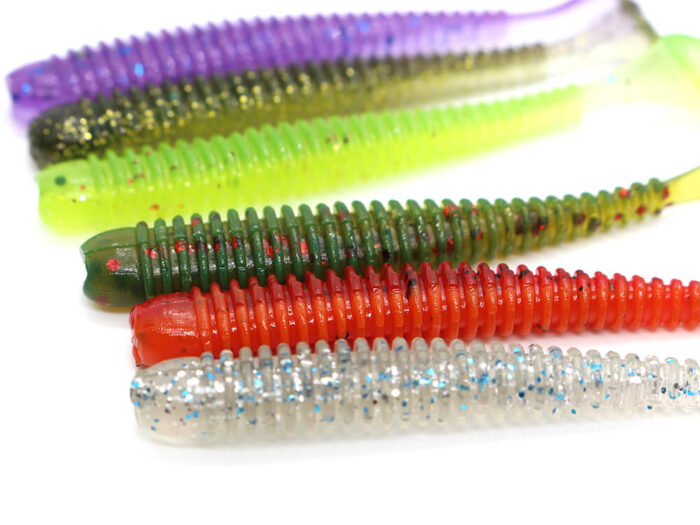 Hitfish Tukashine 6.3CM (2.5 inch), culoare R115 (10buc/plic) - imagine 6