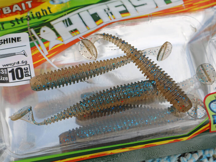 Hitfish Tukashine 6.3CM (2.5 inch), culoare R115 (10buc/plic) - imagine 13