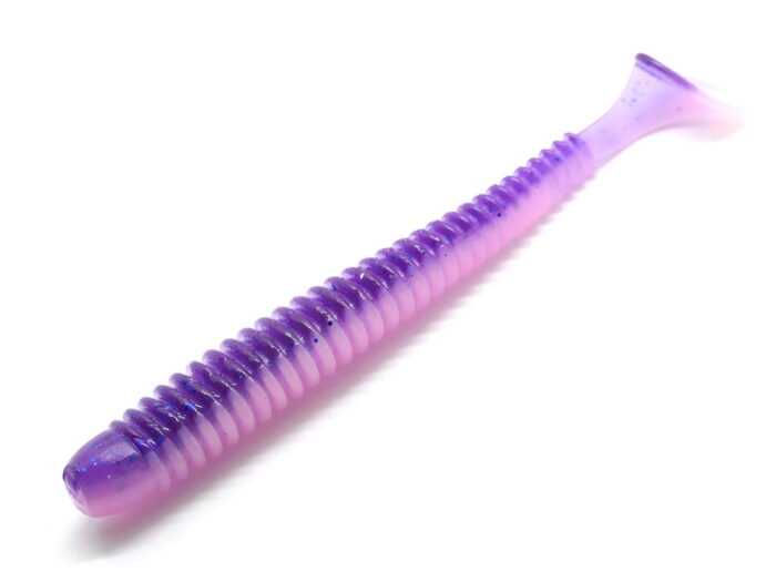 Hitfish Tukashine 6.3CM (2.5 inch), culoare R104 (10buc/plic) - imagine 2