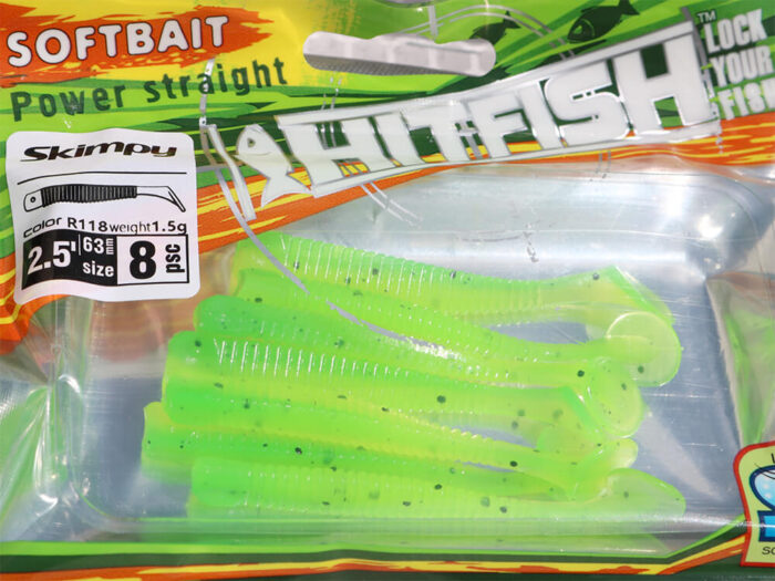Hitfish Skimpy 6.3CM (2.5 inch), culoare R134 (8buc/plic) - imagine 3
