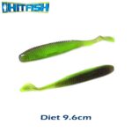 Hitfish Diet 9.6CM (3.8 inch) 5buc/plic