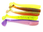 Hitfish Ribby Shad 7.6CM (3 inch), Floating, culoare R104 (5buc/plic) - imagine 3