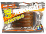 Hitfish Ribby Shad 7.6CM (3 inch), Floating, culoare R104 (5buc/plic) - imagine 8