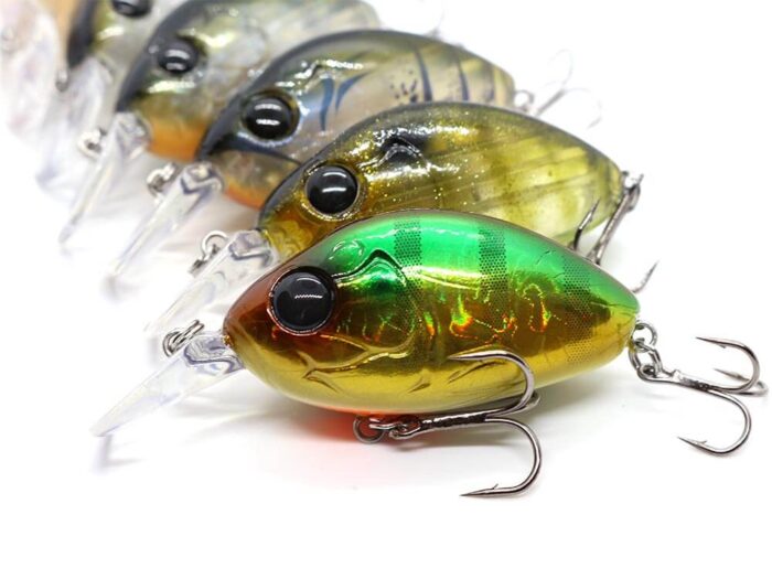 Damiki DC-100 5.5CM, 13gr (Floating), 236H (Black Gold Holo) - imagine 8