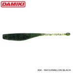 Damiki Dope Shad 10.2CM (4 inch), 304 (Watermelon Black), 8buc/plic