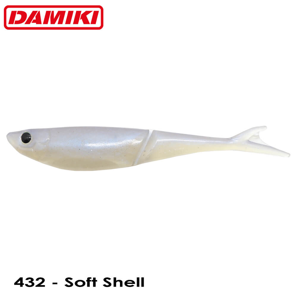 DMK-GIZZA5.5-432 Damiki Gizzard 14CM (5.5 inch), 432 (Soft Shell) - imagine 1