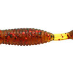 Damiki I-Grub 5.1CM (2 inch), 204 (Motor Oil Red), 16buc/plic