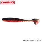 Damiki Jumble Shad 10.2CM (4 inch), 443 (Red Bone Flake 2), 8buc/plic - imagine 2