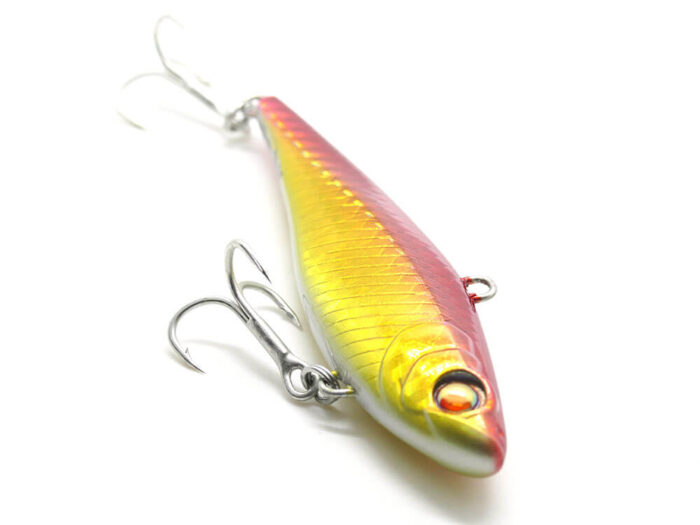 Damiki TOKON VIB-80 8CM, 23.5Gr (Sinking), 007 (Red Gold) - imagine 5