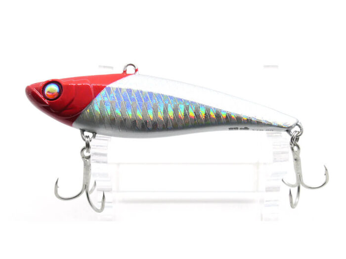 Damiki TOKON VIB-80 8CM, 23.5Gr (Sinking), 014H (Red Head Holo) - imagine 7