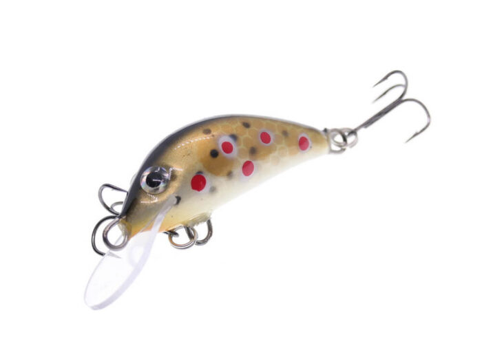 Gloog Hektor 35N, 3.5cm, 2gr (Floating), TN1 (Trout Natural 1) - imagine 3