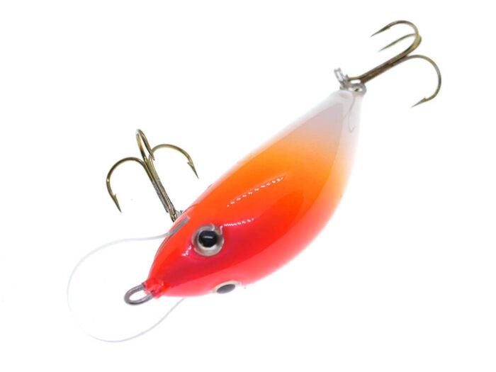 Gloog Hektor 40N, 4cm, 3.5gr (Floating), OHF (Orange Head Fluo) - imagine 3