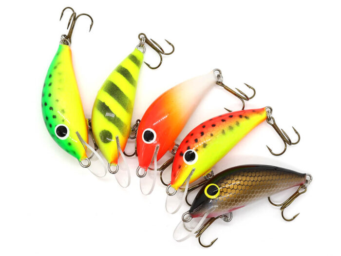 Gloog Hektor 40N, 4cm, 4.5gr (Sinking), TGF (Tiger Green Fluo) - imagine 16