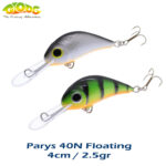 Gloog Parys 40N, 4cm, 2.5gr (Floating)