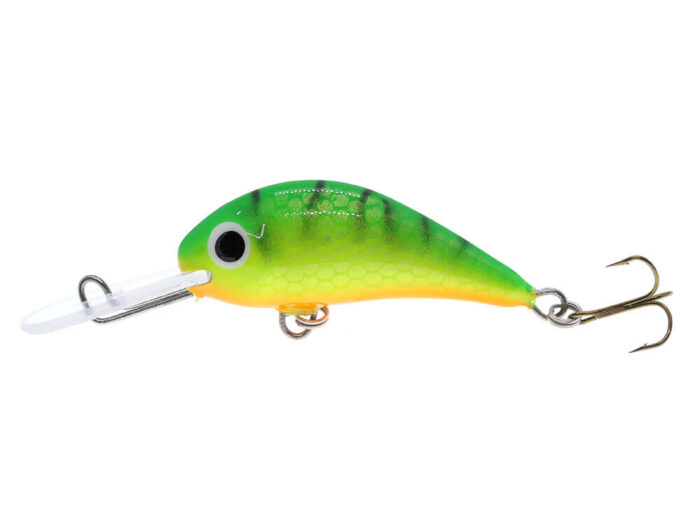 Gloog Parys 40N, 4cm, 2.5gr (Floating), TGF (Tiger Green Fluo) - imagine 2