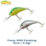 Gloog Parys 40N, 4cm, 2.5gr (Floating) - imagine 6