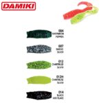 Damiki WOW Grub 7.6CM (3 inch), 007 (Smoke/Silver)