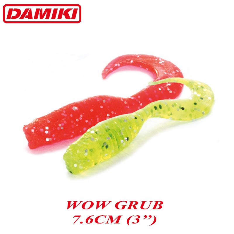 DMK-WOWG3-Cover Damiki WOW Grub 7.6CM (3 inch), 14buc/plic - imagine 1