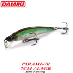 Damiki Pirami-70, 7CM, 4.5gr (Slow Floating)