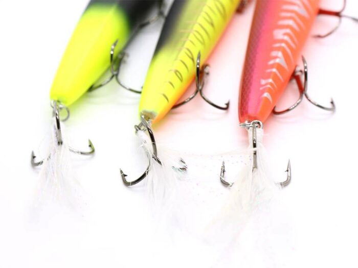 Damiki Rambler-120 12CM, 20Gr (Topwater, Pencil), 347T (Clear Real Bait) - imagine 8