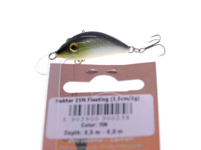 Gloog Hektor 35N, 3.5cm, 2gr (Floating), RN (Roach Natural) - imagine 4