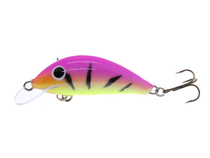 Gloog Hektor 40N, 4cm, 3.5gr (Floating), TP (Tiger Pink) - imagine 2