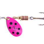 Ilba rotativa Tondo Pink Fluo/Black, nr.2, 5gr (35932)