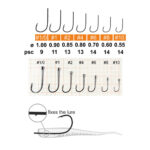 Hitfish Carlig Direct Hold (DHSH), marime 10, 14buc/plic - imagine 3