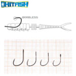 Hitfish Carlig Pastrav Debarbetat Trout Saver, marime 6 (7buc/plic) - imagine 4