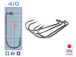 M.Hooks carlig Aberdeen JIG (neturnat), marime 4/0 (50buc/bulk)