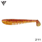 KP Baits Skeleton Shad 7.5CM (3 inch), culoare 211 (5buc/plic)