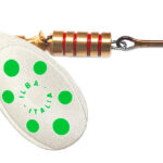 Ilba rotativa Tondo Pearl/Green, nr.2, 5gr (34752)