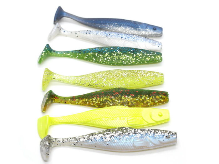 KP Baits Natural Shad 8.75CM (3.5 inch), culoare 060 (Albino Shad) (5buc/plic) - imagine 7