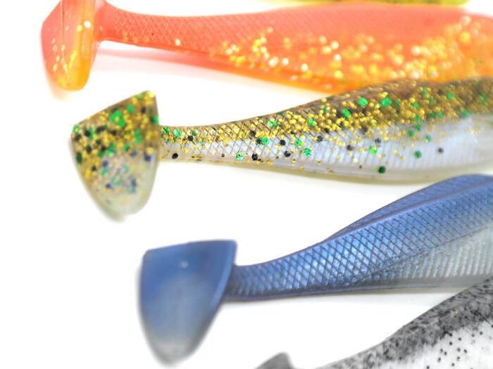 KP Baits Natural Shad 8.75CM (3.5 inch), culoare 060 (Albino Shad) (5buc/plic) - imagine 2