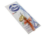 Ilba rotativa Tondo Mosca (Fly), Gold/Red + Fly Orange, nr.0, 2gr (105210) - imagine 2