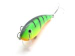 Gloog Hermes 70S 7cm, 12gr (Sinking), PGF (Perch Green Fluo) - imagine 3