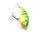Gloog Hermes 70S 7cm, 12gr (Sinking), PGF (Perch Green Fluo) - imagine 8