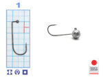 Xfish Aberdeen MicroJig Bila marime #1, 4gr, gramaj inscriptionat pe bila (5buc/plic)
