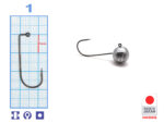 M.Hooks MicroJig Bila, marime 1, 7gr (5buc/plic)