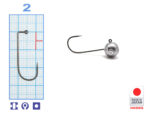 M.Hooks MicroJig Bila, marime 2, 5gr (5buc/plic)