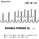 Kamatsu Ancora Dubla Forged XL K-333, marime 1 (7buc/set) - imagine 2