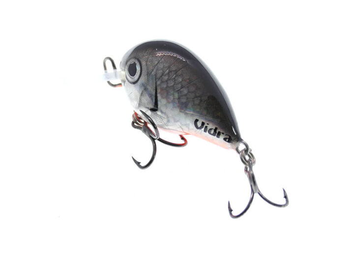 Vidra Lures Atomic Chub 3.5cm, 6gr, Sinking, BKH (Black Holo) - imagine 3