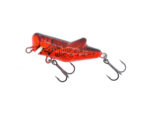 Vidra Lures Locust 4cm, 4gr, Sinking, FOB (Fluo-Orange BlackBack)