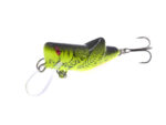 Vidra Lures Locust 4cm, 4gr, Sinking, LB (Lime Black) - imagine 3