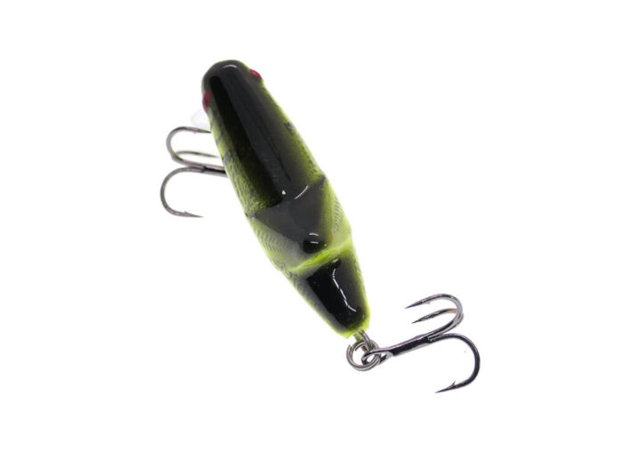 Vidra Lures Locust 4cm, 4gr, Sinking, LB (Lime Black) - imagine 5