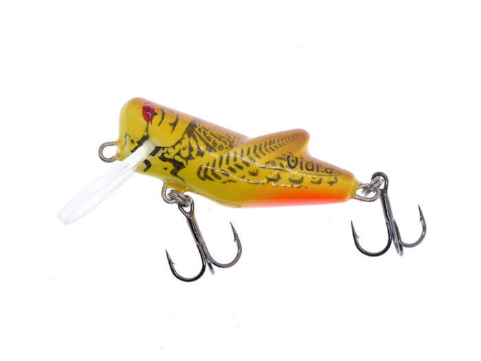 Vidra Lures Locust 4cm, 4gr, Sinking, GLB (Gold BrownBack) - imagine 2