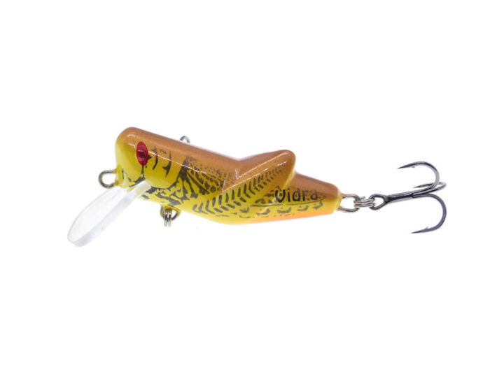 Vidra Lures Locust 4cm, 4gr, Sinking, GLB (Gold BrownBack) - imagine 3